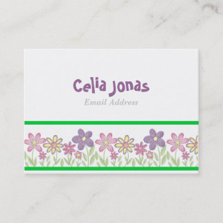 Plantilla de tarjeta de perfil de Chicas aconsejab