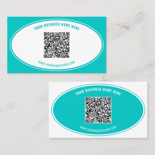 Plantilla de tarjeta de presentación de diseño con (Anverso / Reverso)