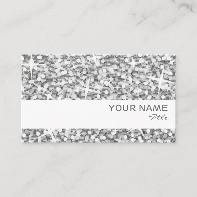 Plantilla de tarjeta de presentación de rayas blan (Anverso)