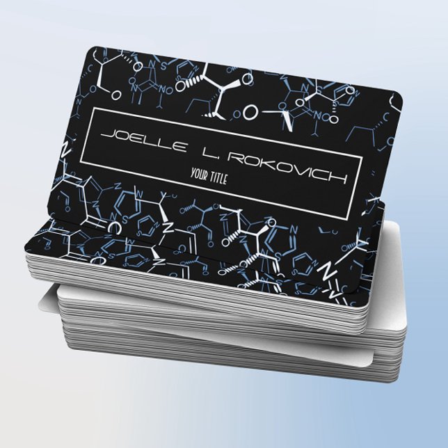 Plantilla de tarjeta de presentación de símbolos q (Subido por el creador)