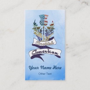 Plantilla de tarjeta de presentación de Thistle es