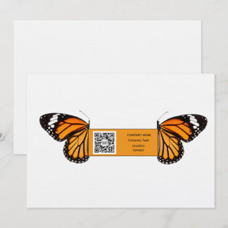 Plantilla de tarjeta de presentación desplegable v
