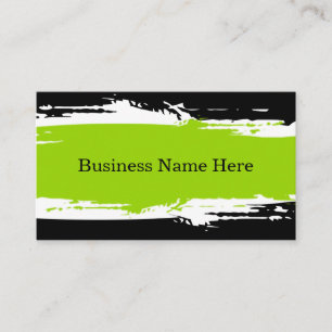 Plantilla de tarjeta de presentación única para pe