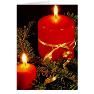 Plantilla de tarjeta de saludo de Navidades de dis