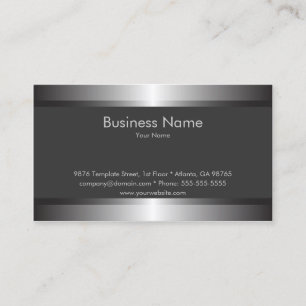 Plantilla de tarjeta de visita clásica elegante