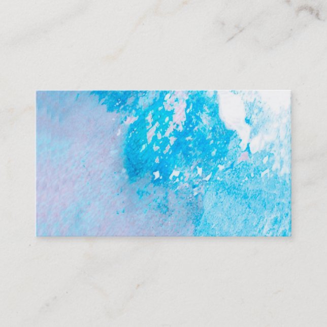 plantilla de tarjeta de visita de arte abstracto s (Anverso)