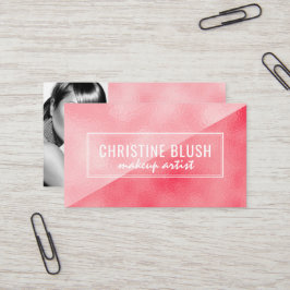 Plantilla de tarjeta de visita de artista de maqui