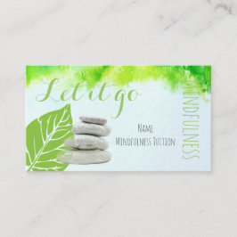 Plantilla de tarjeta de visita de atención Editar