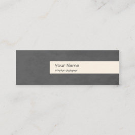 Plantilla de tarjeta de visita de diseñador de int