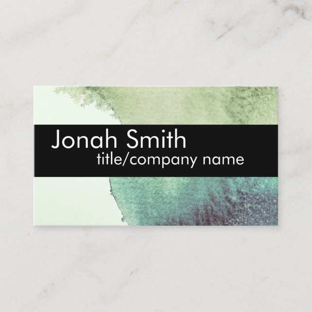 plantilla de tarjeta de visita de personalizado de (Anverso)