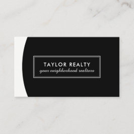 Plantilla de tarjeta de visita de Realtor profesio