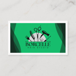 Plantilla de Tarjeta de Visita de Salón de Belleza