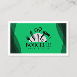 Plantilla de Tarjeta de Visita de Salón de Belleza