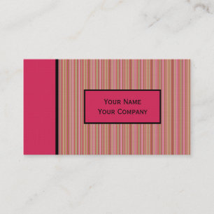 Plantilla de tarjeta de visita diseñada por retro