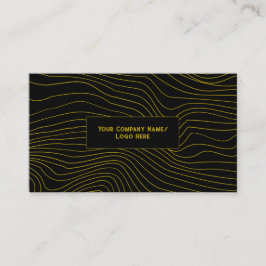 Plantilla de tarjeta de visita elegante y elegante