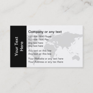 Plantilla de Tarjeta de Visita Global