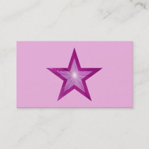 Plantilla de tarjeta de visita guiada Estrella ros