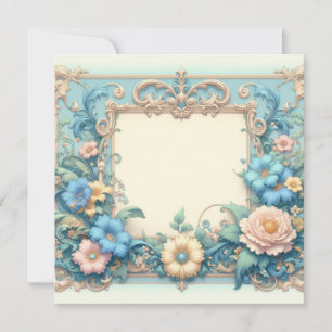 Plantilla de tarjeta en blanco personalizada - Inv