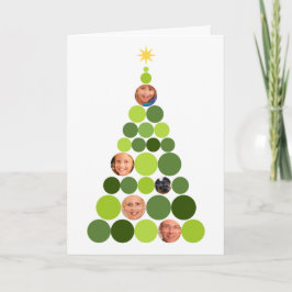 Plantilla de tarjeta fotográfica de vacaciones