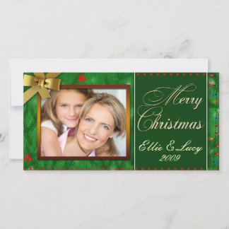 Plantilla de tarjeta fotográfica personalizada de 