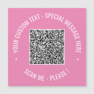 Plantilla de Tarjeta Magnética de Código QR con Co