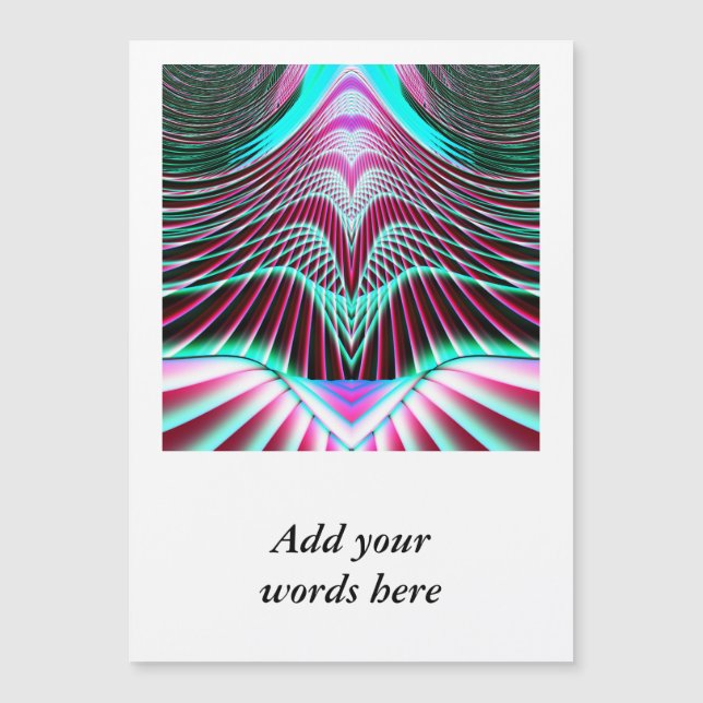 Plantilla de tarjeta magnética delgada (Anverso)