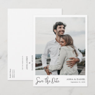 Plantilla de tarjeta postal de foto personalizada 