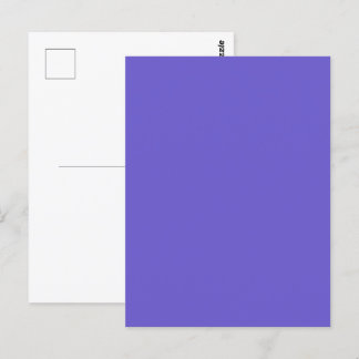 Plantilla de tarjeta postal personalizada azul piz