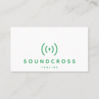 Plantilla de tarjeta profesional del logotipo de C