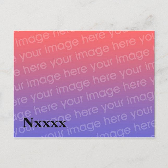 Plantilla de tarjeta QSL de radio amateur (Anverso)