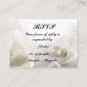 Plantilla de tarjeta RSVP