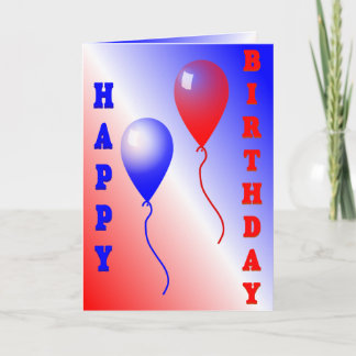 Plantilla de tarjeta vertical de cumpleaños feliz