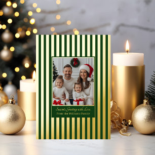 Plantilla de tarjetas de Navidades de Relieve meta