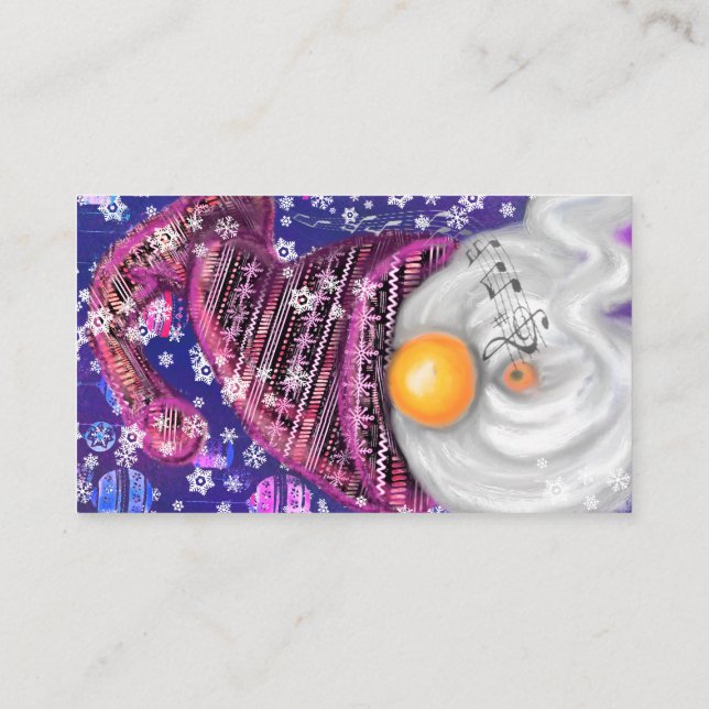 Plantilla de tarjetas de negocios de Navidades Gno (Reverso)