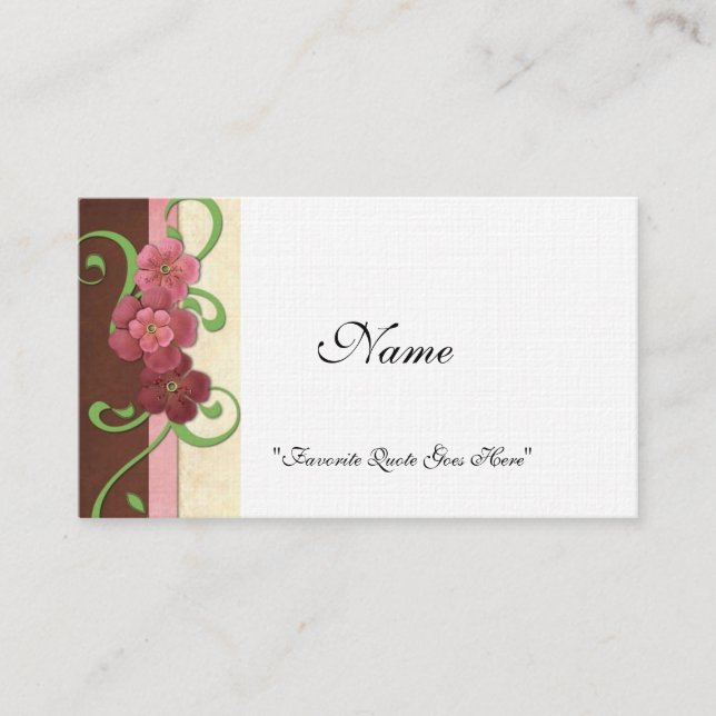 Plantilla de tarjetas de presentación del diseñado (Anverso)