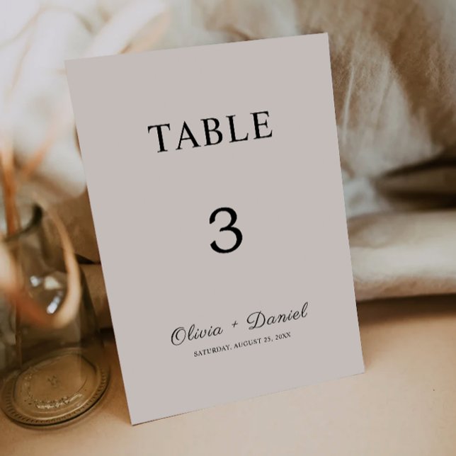 Plantilla de tarjetas de tabla de Boda de Sage Boh (Sage Boho Wedding Table Cards Template)
