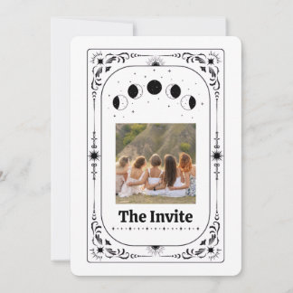Plantilla de Tarot Foto Personalizada Propuesta de