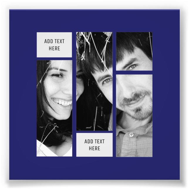 Plantilla de texto de foto de la Marina - Transfer (Frente)