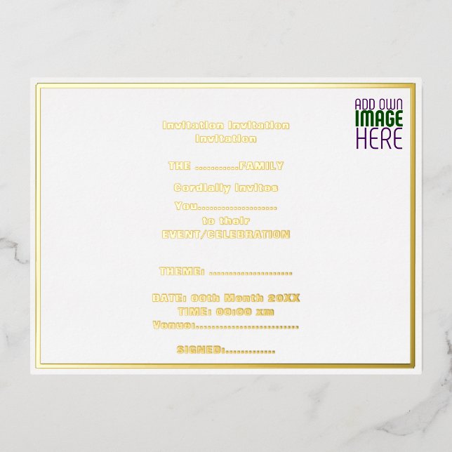 PLANTILLA DE TEXTO DE IMAGEN BLANCA SIMPLE EDITABL (Anverso)