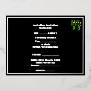 PLANTILLA DE TEXTO DE IMAGEN NEGRA SENCILLA EDITAB