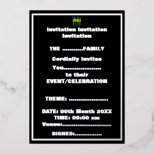 PLANTILLA DE TEXTO DE IMAGEN NEGRA SENCILLA EDITAB