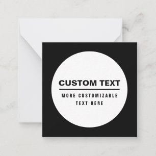 Plantilla de texto de Personalizable simple negrit