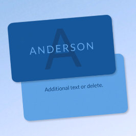 Plantilla de texto editable para nombre monocromát