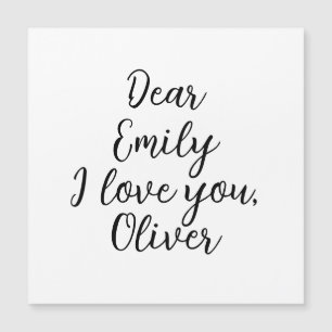 Plantilla de texto Te Amo