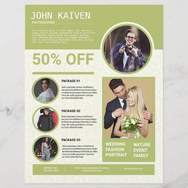 Plantilla de viajero fotográfico (Anverso)