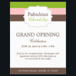 Plantilla de volante de bandas de caramelos<br><div class="desc">Colorida y profesionalmente moda,  este juego de papel de negocios de Candy Stripes seguro que creará una impresión duradera para todos sus clientes. Juego de artículos de papelería coincidentes disponible en berryberrysweet.com</div>