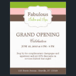 Plantilla de volante de bandas de caramelos<br><div class="desc">Colorida y profesionalmente moda,  este juego de papel de negocios de Candy Stripes seguro que creará una impresión duradera para todos sus clientes. Juego de artículos de papelería coincidentes disponible en berryberrysweet.com</div>