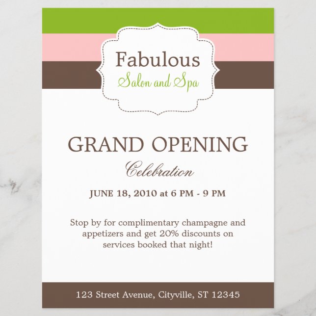 Plantilla de volante de bandas de caramelos (Frente)