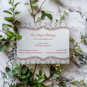 Plantilla de volante de pancarta de Damasco elegan