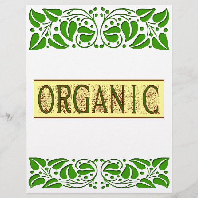Plantilla de volante de retransmisión orgánica (Frente)